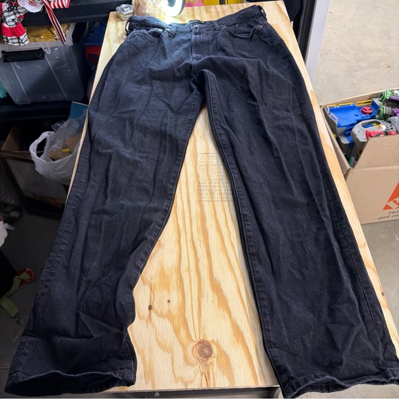 Abercrombie & Fitch Other - A&F Abercrombie & Fitch Men’s Black Stretch Jeans 34W Athletic Loose